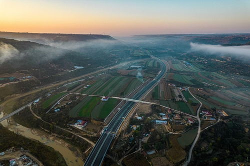 甘肅路橋第四分公司承建G244線打扮梁（陜甘界）至慶城段公路土建四標、路面二標項目順利通過交工驗收